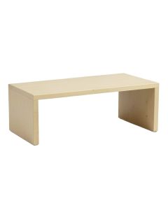 Hazel Branch Desktop Monitor Riser - Beige (synthetic illustration; no displayed measurements)