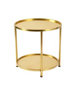 Round Metal Bar Cart (synthetic illustration; no displayed measurements)
