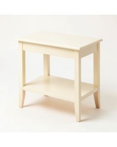 Ridge Brook Side Table - Cream (synthetic illustration; no displayed measurements)