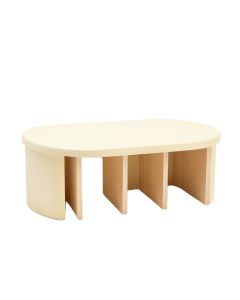 Ridge Bluff Shoe Storage Bench - Cream (synthetic illustration; no displayed measurements)