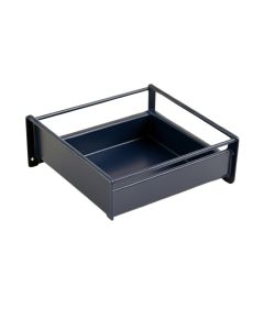 Birch Fold Empty Under-Desk Cable Tray - Navy (synthetic illustration; no displayed measurements)
