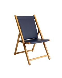 Hazel Crest Folding Outdoor Chair - Navy
