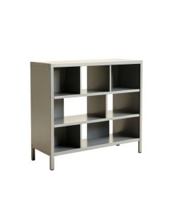 Linden Branch Desktop Shelving Unit - Gray (synthetic illustration; no displayed measurements)