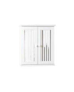 Vale Crest Wall-Mounted Laundry Cabinet - White