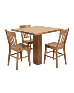 Dixion Square Indoor And Outdoor 3 Piece Bar Height Dining Set