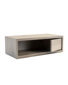 Oak Bridge Shoe Storage Bench - Gray