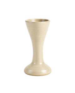 Alder Canyon Empty Candle Holder - Beige