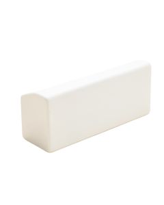High Density Polyurethane , Primed White 3 5/8 '' H X 78 '' W X 7/8 '' D Chair Rail (synthetic illustration; no displayed measurements)