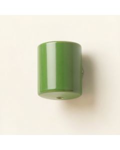 Brook Crest Wall Sconce Mounted On A Plain Wall - Green (synthetic illustration; no displayed measurements)
