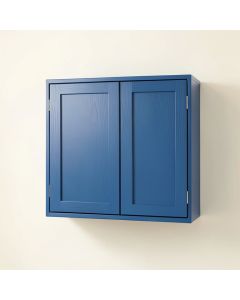 Glen Crossing Wall-Mounted Entry Cabinet - Blue (synthetic illustration; no displayed measurements)