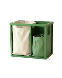 Shore Canyon Laundry Sorting Station With Plain Removable Bags - Green