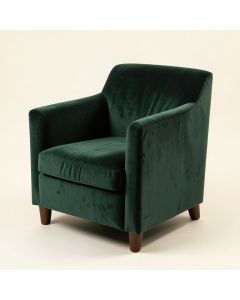 Painesville Velvet Upholstered Parsons Chair (synthetic illustration; no displayed measurements)