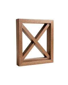 Crossed Window Wall Décor