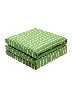 Pineapple Stripe 200 Thread Count Striped 100 % Cotton Percale Sheet Set