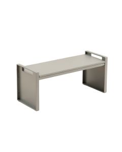 Shore Brook Narrow Outdoor Storage Bench - Gray (synthetic illustration; no displayed measurements)