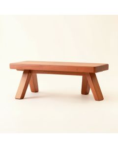Maple Falls Indoor Bench - Terracotta (synthetic illustration; no displayed measurements)