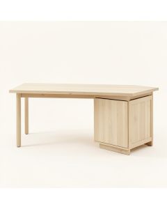 Lake Bend Empty Workshop Workbench - Beige (synthetic illustration; no displayed measurements)
