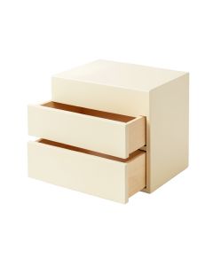 Fern Edge Under-Desk Drawer Unit - Cream