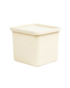 Ridge Crossing Closed Outdoor Storage Box - Cream (synthetic illustration; no displayed measurements)