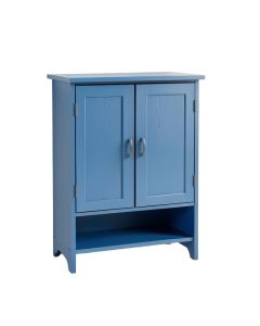 Alder Dale Wall-Mounted Laundry Cabinet - Blue