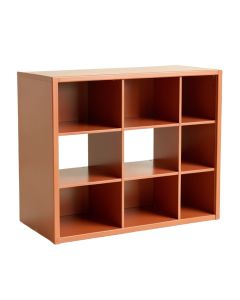 Cove Crest Desktop Shelving Unit - Terracotta (synthetic illustration; no displayed measurements)
