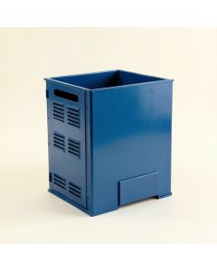 Stone Brook Closed Garden Compost Bin - Blue (synthetic illustration; no displayed measurements)