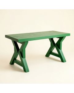 River Crossing Empty Workshop Workbench - Green (synthetic illustration; no displayed measurements)