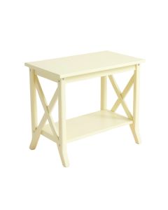Rowan Crossing Side Table - Ivory (synthetic illustration; no displayed measurements)