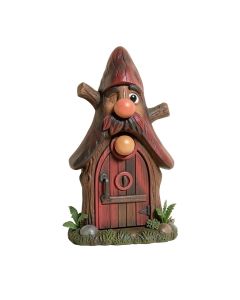 Knothole Door Gnome Garden Welcome Tree Wall Décor