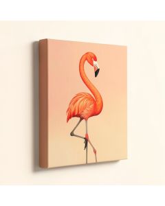 Flamingo Tropicale X Graphic Art On Wrapped Canvas (synthetic illustration; no displayed measurements)