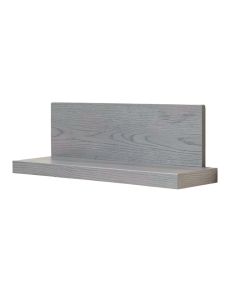 Heath Bridge Wall-Mounted Shelf - Gray