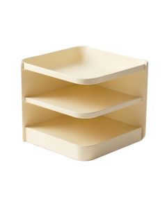 Ridge Bend Empty Mug-Storage Cabinet Insert - Cream (synthetic illustration; no displayed measurements)