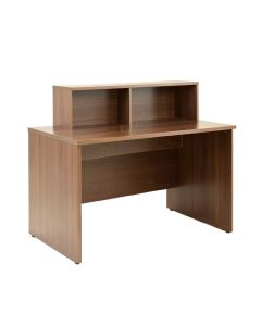 Study Reversible Desk With Hutch (synthetic illustration; no displayed measurements)