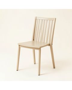 Flint Crest Dining Chair - Beige (synthetic illustration; no displayed measurements)