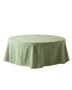 Sage Branch Flat Bed Sheet - Green