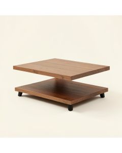 Kristopher Floor Shelf Coffee Table (synthetic illustration; no displayed measurements)