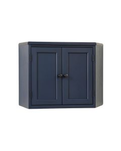 Slate Dale Wall-Mounted Entry Cabinet - Navy (synthetic illustration; no displayed measurements)