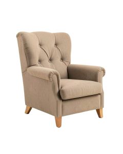 Ruhl 25 '' Wide Tufted Polyester Wingback Chair