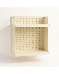 Shore Bridge Empty Wall-Mounted Tool Organizer Panel - Cream (synthetic illustration; no displayed measurements)