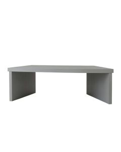 Linden Field Desktop Monitor Riser - Gray (synthetic illustration; no displayed measurements)
