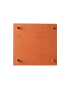 Holly Bridge Empty Wall-Mounted Tool Organizer Panel - Terracotta (synthetic illustration; no displayed measurements)