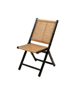 Vale Bend Folding Outdoor Chair - Black