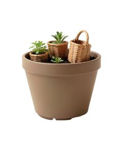 Jamilla 51 '' Arm Pot Planter With 3 Baskets