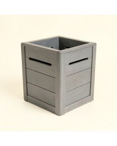 River Canyon Closed Garden Compost Bin - Gray (synthetic illustration; no displayed measurements)