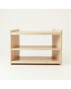 Oak Branch Desktop Shelving Unit - Beige (synthetic illustration; no displayed measurements)