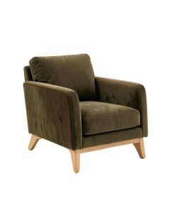 Westbourne 26.75 '' Wide Velvet Armchair