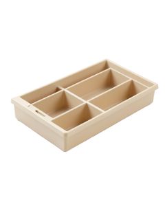 Cove Bridge Empty Pantry Drawer Organizer Insert - Beige
