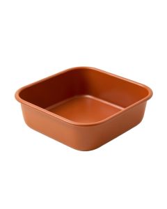 Birch Branch Empty Under-Desk Cable Tray - Terracotta (synthetic illustration; no displayed measurements)