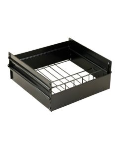 Dune Dell Empty Under-Desk Cable Tray - Black