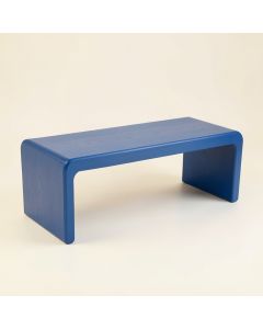 Linden Crossing Indoor Bench - Blue (synthetic illustration; no displayed measurements)
